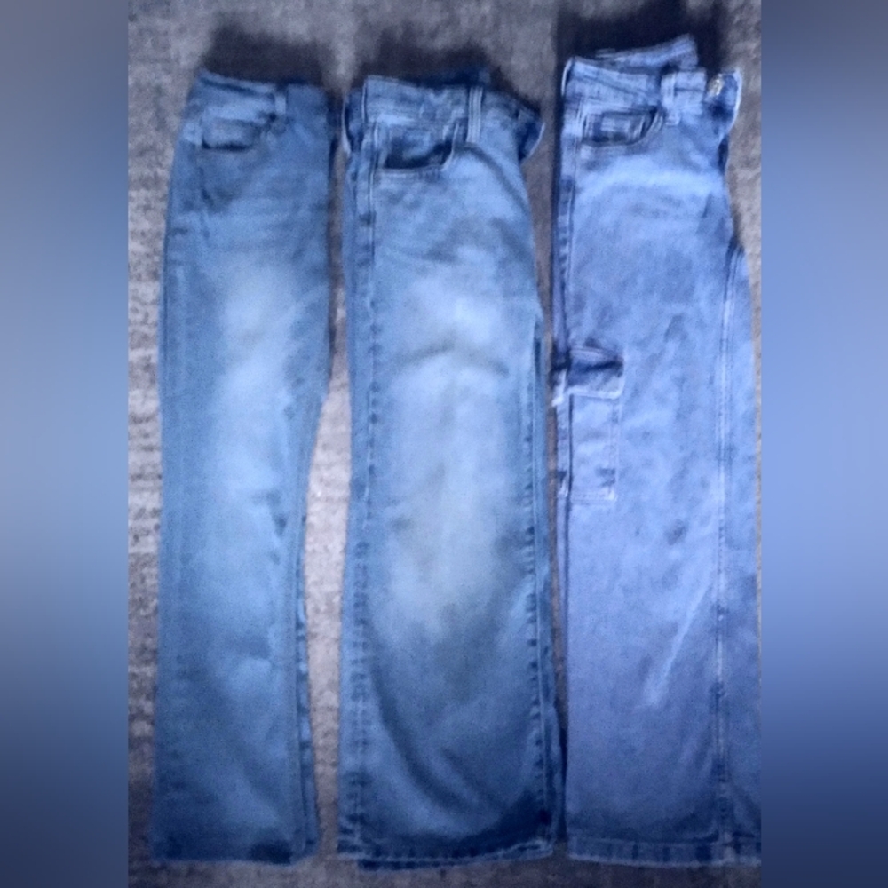 Set of Three Baggy And  Baggy Cargo ... Wide Leg!!! Size 10_12 Old Navy Justice